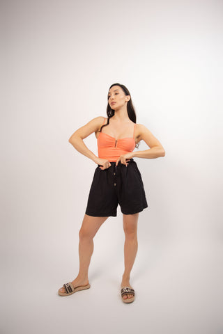 Leinenshorts