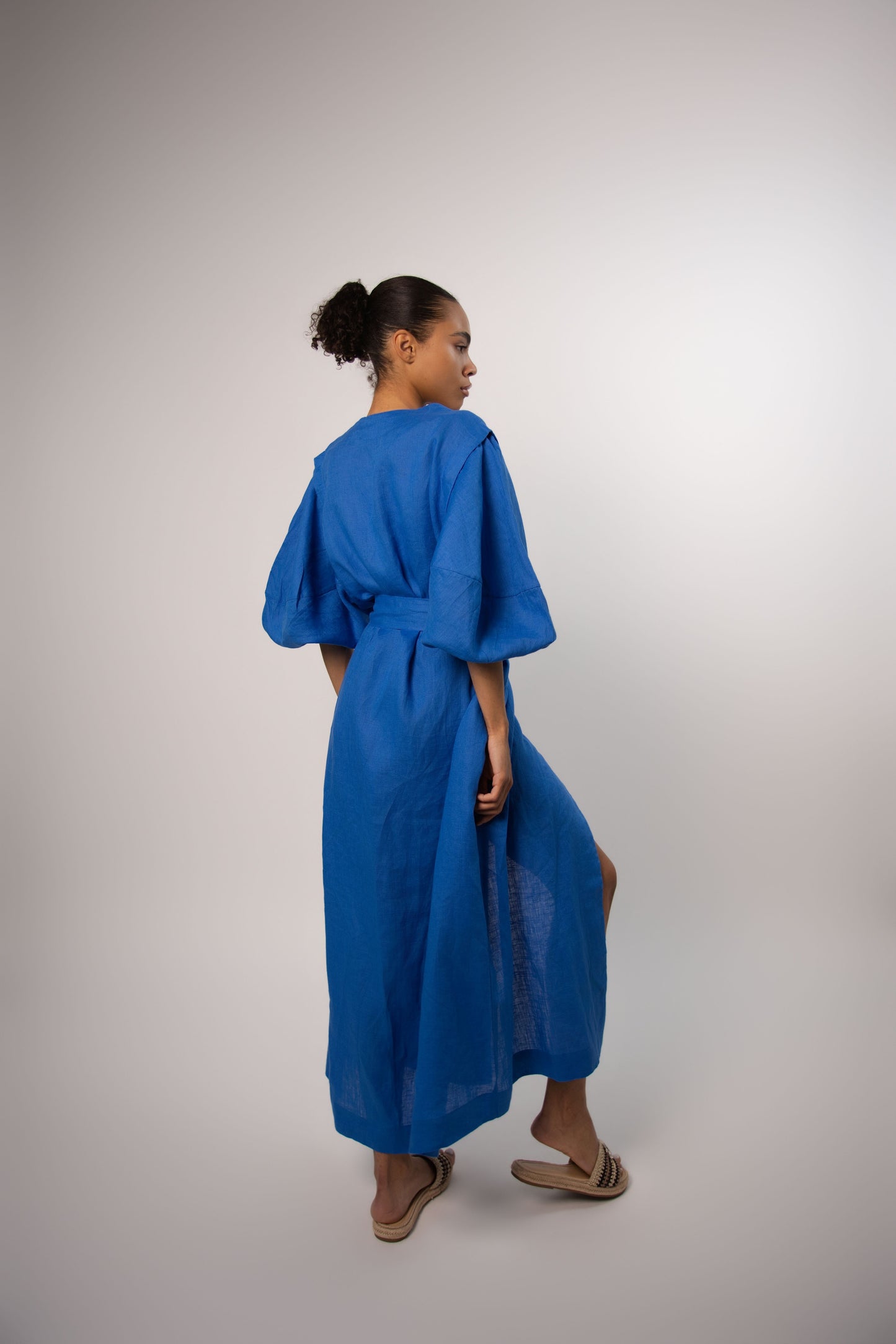Leinen-Kimono