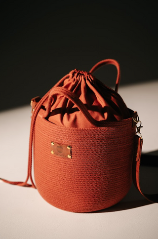 Handgemachte Strandtasche – Detail-Ansicht | Breezeera Bademode
