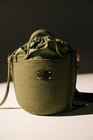 Handgemachte Strandtasche – Detail-Ansicht | Breezeera Bademode